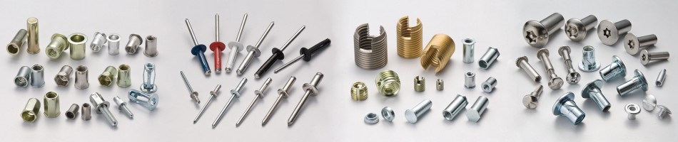Assorted fasteners